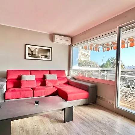 Beautiful - Air Conditionning -pool -10min Beach -parking Near 앙티브